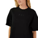 Fox Racing - Womens Wordmark Os SS Tee-Black (31982-001)