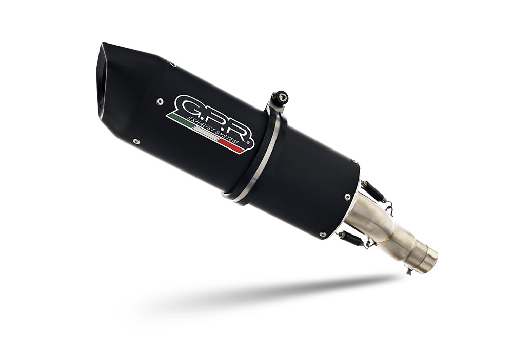 【美品】 ENDEAVOR エンデバー GUERILLA FLUX PR付き GPR Exhaust - Furore Evo4 Nero Slip-On for Honda CRF 300 L Rally - 202