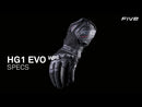 Five - HG1 EVO Waterproof Heated Gloves