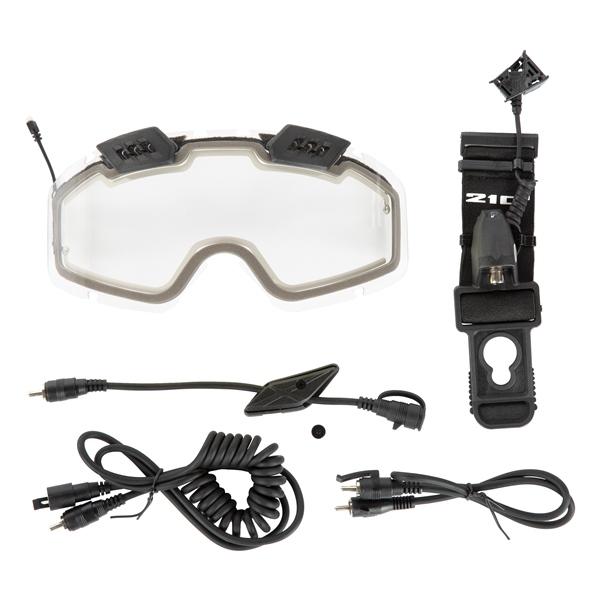 CKX - Electric 210° Heated Goggles Lens Upgrade Kit with Adjustable Ve