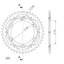 Supersprox - Rear Stealth Sprocket for KTM 950/990/1090/1150/1290 (RST-899)
