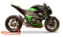 HPCorse - EvoXtreme 310mm Exhaust for Kawasaki Z 800 '13-'16