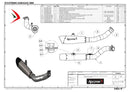 HPCorse - EvoXtreme 310mm Exhaust for Kawasaki Z 800 '13-'16
