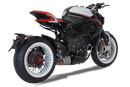 HPCorse - Hydro Tre Cover Carb Exhaust for MV Agusta Brutale 800/RR 2016-Up