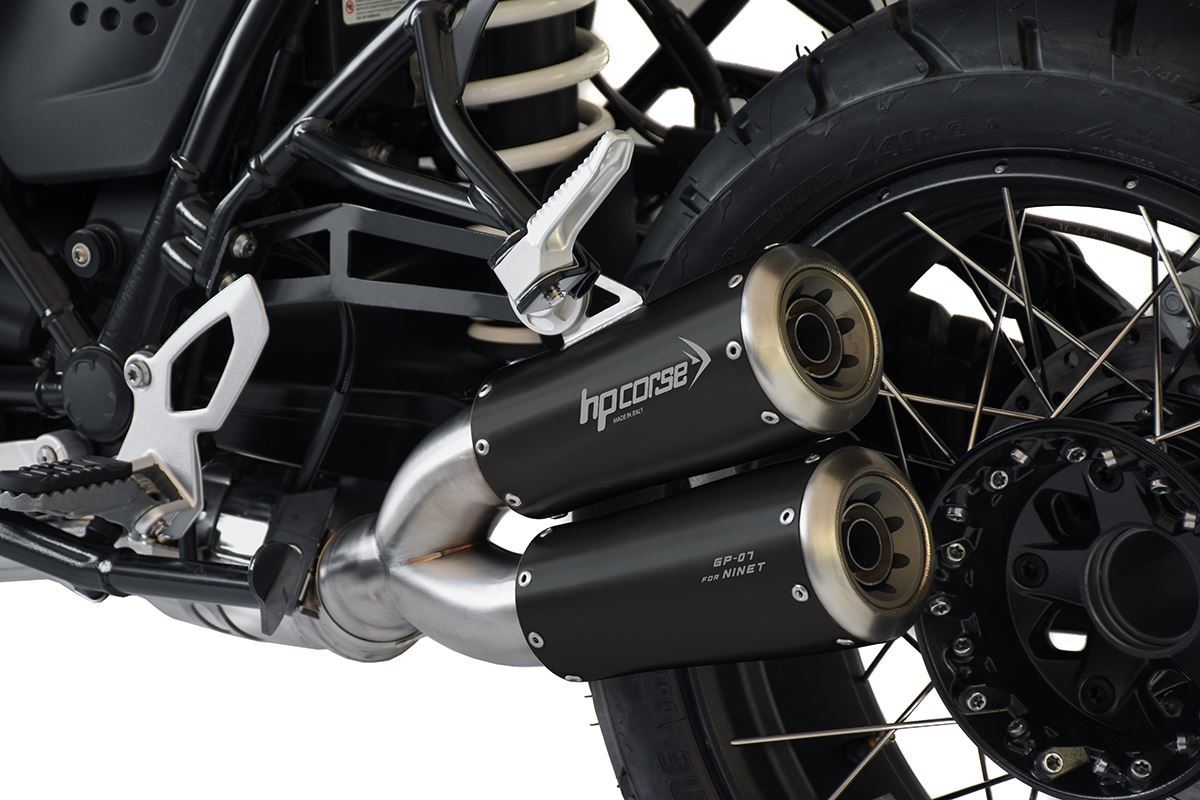 R nine T　hp corse GP07 マフラー HPCorse - 1 into 2 GP-07 Exhaust for BMW R Nine T 2021-Up
