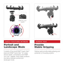 RamMount - RAM® Quick-Grip™ XL Phone Mount with Low-Profile Tough-Claw™