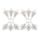 K&N - Universal Fuel Filter 1/4" Flange (81-0220)