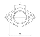 Kimpex-CARBURETOR FLANGE POL 07-100-24 