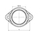 Kimpex-CARBURETOR FLANGE A/C 07-100-26 