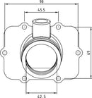Kimpex-CARBURETOR FLANGE BRP 420-867-849 