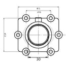 Kimpex-CARBURETOR FLANGE A/C 3005-147 