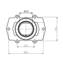 Kimpex-CARBURETOR FLANGE A/C 3006-429 