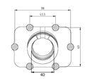 Kimpex-CARBURETOR FLANGE BRP 420867300 