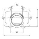 Kimpex-CARBURETOR FLANGE BRP 420-667-109 
