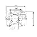 Kimpex-CARBURETOR FLANGE POL 1253423 