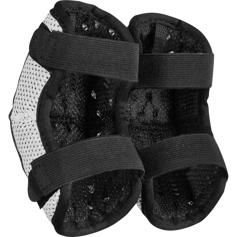 884065822216 08038-464OS PEEWEE TITAN ELBOW GRD S/M  Black/Silver