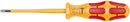 Wera Tools - 1060 i VDE-insulated Kraftform slotted screwdriver