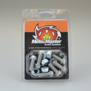 Moto-Master - M6x16mm Rotor Bolts (Hexagon Head & Steel Locking Nut)
