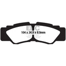 EBC - Double-H Superbike Brake Pad (SXR677HH)