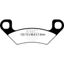 EBC - “R“ Long Life Sintered Brake Pad (FA742R)