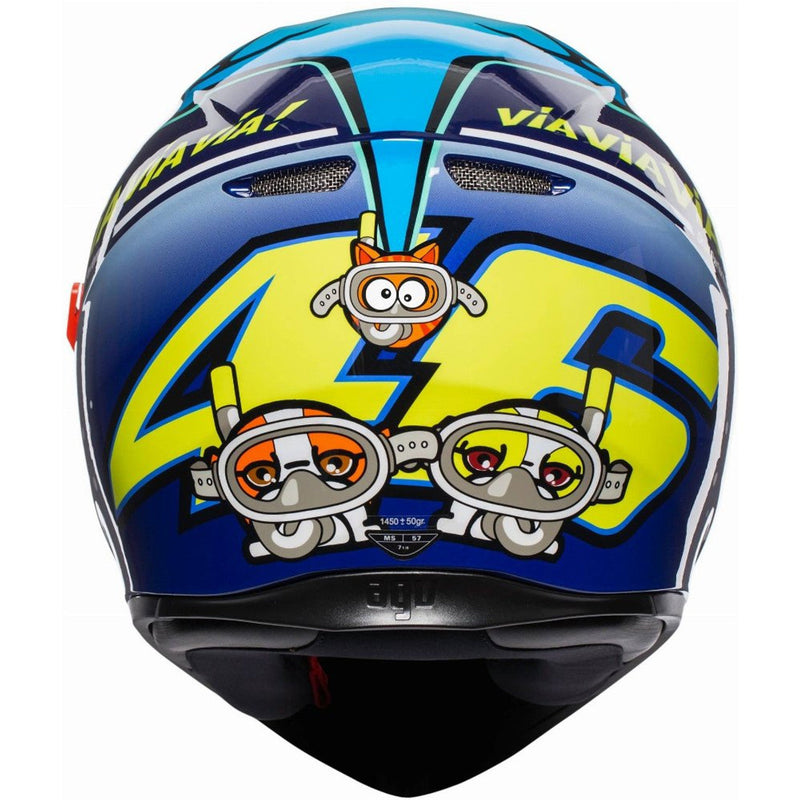 AGV - K-3 SV Helmet - Rossi Misano 2015 Replica