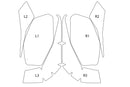 PremiumShield - Side Pannier Protection Film Set for R 1300 R + RS