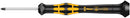 Wera Tools - 1572 ESD Kraftform Micro screwdriver for Microstix® screws