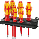 Wera Tools - 160 i/6 Rack Screwdriver set Kraftform Plus Series 100 + Rack