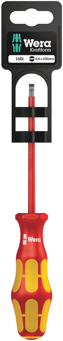 Wera Tools - 160 i SB VDE Insulated screwdriver for slotted screws