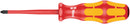 Wera Tools - 165 iS PZ VDE Insulated screwdriver with reduced blade diameter for Pozidriv screws