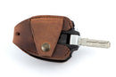 Vegetable tanned leather key pouch for the Keyless Ride key. High-quality, hand-made production.