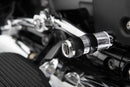 Our gear-shifter extension replaces the series standard lever. At 50 mm, it’s twice as long (!) as the original.