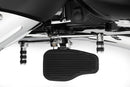 Our gear-shifter extension replaces the series standard lever. At 50 mm, it’s twice as long (!) as the original.