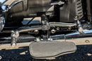 Our gear-shifter extension replaces the series standard lever. At 50 mm, it’s twice as long (!) as the original.