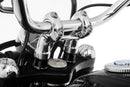 Raises the handlebar base by approx. 25 mm
