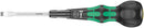 Wera Tools - 1834 Kraftform Ball-Grip Slotted screwdriver - workshop blade