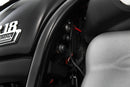 The rotating shaft of the cardan drive is effectively staged by the discreet lighting