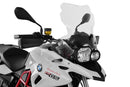 With a height of 460 mm, the windshield is the perfect compromise between maximum wind protection and minimum dimensions.