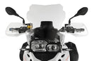 With a height of 460 mm, the plate is the perfect compromise between maximum wind protection and minimum dimensions.