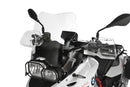 With a height of 460 mm, the plate is the perfect compromise between maximum wind protection and minimum dimensions.