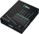 Wera Tools - 2035/6 B Screwdriver set and rack for electronic applications