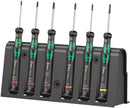 Wera Tools - 2050/6 Screwdriver set and rack for electronic applications