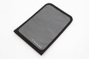 Universal, rainproof map holder for storing maps or documents, smartphones and navigation devices.