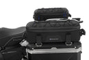 Our fitted BagPacker II case top bags attach to the side cases.