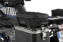 Our fitted BagPacker II case top bags attach to the side cases.