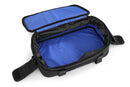 Our fitted BagPacker II case top bags attach to the side cases.