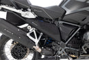 Additional luggage space on the side of the rear framework 