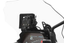 An alternative solution for the original navigation bracket, for mounting an external instrument, cell phone, etc..