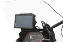 An alternative solution for the original navigation bracket, for mounting an external instrument, cell phone, etc..