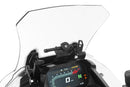 Compatible with almost all current attachment systems for ergonomic positioning of smartphones or navigation devices